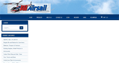 Desktop Screenshot of airsail.co.nz